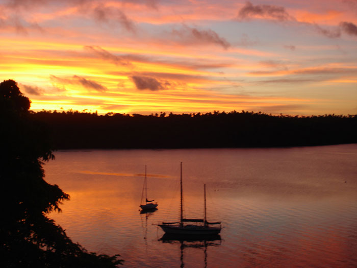 Sunset at Vavau